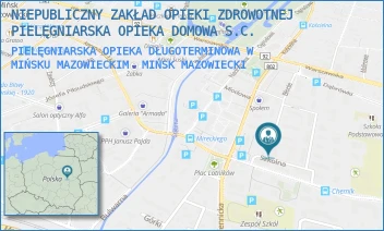 PIELĘGNIARSKA OPIEKA DŁUGOTERMINOWA W MIŃSKU MAZOWIECKIM - NIEPUBLICZNY ZAKŁAD OPIEKI ZDROWOTNEJ PIELĘGNIARSKA OPIEKA DOMOWA S.C. - BŁONIE 15, MIŃSK MAZOWIECKI