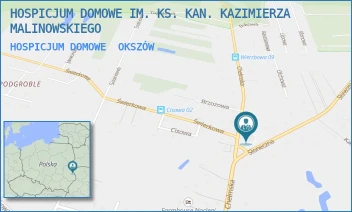 HOSPICJUM DOMOWE - HOSPICJUM DOMOWE IM. KS. KAN. KAZIMIERZA MALINOWSKIEGO - SŁONECZNA 1,  OKSZÓW