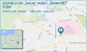HOSPICJUM DOMOWE - NIEPUBLICZNY ZAKŁAD OPIEKI ZDROWOTNEJ ELMED - SIENKIEWICZA 12/29,  TOMASZÓW LUBELSKI