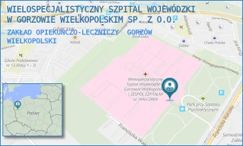 ZAKŁAD OPIEKUŃCZO-LECZNICZY - WIELOSPECJALISTYCZNY SZPITAL WOJEWÓDZKI W GORZOWIE WIELKOPOLSKIM SP. Z O.O. - UL. FRANCISZKA WALCZAKA 42,  GORZÓW WIELKOPOLSKI