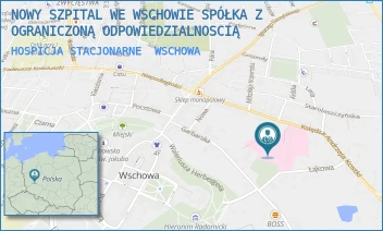 HOSPICJA STACJONARNE - NOWY SZPITAL WE WSCHOWIE SPÓŁKA Z OGRANICZONĄ ODPOWIEDZIALNOSCIĄ - UL. KS. A KOSTKI 33,  WSCHOWA