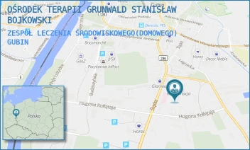 ZESPÓŁ LECZENIA ŚRODOWISKOWEGO(DOMOWEGO) - OŚRODEK TERAPII GRUNWALD STANISŁAW BOJKOWSKI - UL. ŚLĄSKA 35/B,  GUBIN