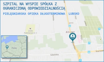 PIELĘGNIARSKA OPIEKA DŁUGOTERMINOWA - SZPITAL NA WYSPIE SPÓŁKA Z OGRANICZONĄ ODPOWIEDZIALNOŚCIĄ - UL. POZNAŃSKA 2,  LUBSKO