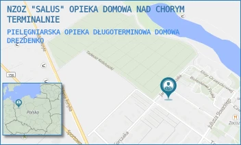 PIELĘGNIARSKA OPIEKA DŁUGOTERMINOWA DOMOWA - NZOZ "SALUS" OPIEKA DOMOWA NAD CHORYM TERMINALNIE - UL. KOPERNIKA 11,  DREZDENKO