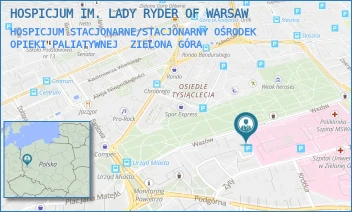 HOSPICJUM STACJONARNE/STACJONARNY OŚRODEK OPIEKI PALIATYWNEJ - HOSPICJUM IM. LADY RYDER OF WARSAW - UL. ZYTY 26,  ZIELONA GÓRA