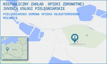 PIELĘGNIARSKA DOMOWA OPIEKA DŁUGOTERMINOWA - NIEPUBLICZNY ZAKŁAD  OPIEKI ZDROWOTNEJ JUVENIA USŁUGI PIELĘGNIARSKIE - UL. MIŁOWICE 26,  MIŁOWICE