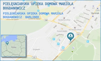 PIELĘGNIARSKA OPIEKA DOMOWA MARIOLA BOGDANOWICZ - PIELĘGNIARSKA OPIEKA DOMOWA MARIOLA BOGDANOWICZ - GORZOWSKA 5,  BARLINEK