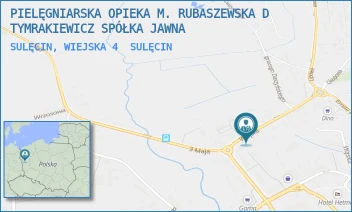SULĘCIN, WIEJSKA 4 - PIELĘGNIARSKA OPIEKA M. RUBASZEWSKA D TYMRAKIEWICZ SPÓŁKA JAWNA - UL. WIEJSKA 4,  SULĘCIN