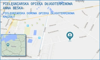 PIELĘGNIARSKA DOMOWA OPIEKA DŁUGOTERMINOWA - PIELĘGNIARSKA OPIEKA DŁUGOTERMINOWA ANNA BEŚKA - UL. ANYŻOWA 7 B,  KRĘŻOŁY