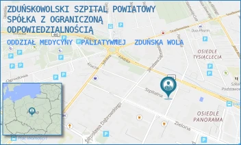 ODDZIAŁ MEDYCYNY  PALIATYWNEJ - ZDUŃSKOWOLSKI SZPITAL POWIATOWY SPÓŁKA Z OGRANICZONĄ ODPOWIEDZIALNOŚCIĄ - UL. KRÓLEWSKA 29,  ZDUŃSKA WOLA