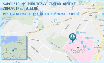 PIELĘGNIARSKA OPIEKA DŁUGOTERMINOWA - SAMODZIELNY PUBLICZNY ZAKŁAD OPIEKI ZDROWOTNEJ WIELUŃ - UL. UL. SZPITALNA 16, WIELUŃ