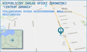 PIELĘGNIARSKA OPIEKA DŁUGOTERMINOWA - NIEPUBLICZNY ZAKŁAD OPIEKI ZDROWOTNEJ "CENTRUM ZDROWIA" - UL. PIOTRKOWSKA 47G,  WOLA MOSZCZENICKA