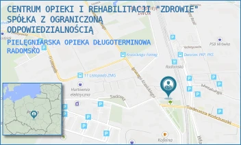 PIELĘGNIARSKA OPIEKA DŁUGOTERMINOWA - CENTRUM OPIEKI I REHABILITACJI "ZDROWIE" SPÓŁKA Z OGRANICZONĄ ODPOWIEDZIALNOŚCIĄ - UL. IGNACEGO KRASICKIEGO 2A,  RADOMSKO