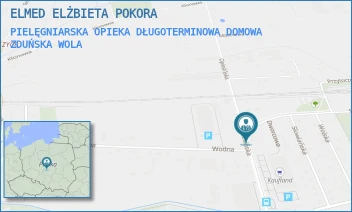 PIELĘGNIARSKA OPIEKA DŁUGOTERMINOWA DOMOWA - ELMED ELŻBIETA POKORA - UL. OPIESIŃSKA 10-12,  ZDUŃSKA WOLA