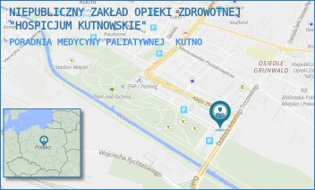 PORADNIA MEDYCYNY PALIATYWNEJ - NIEPUBLICZNY ZAKŁAD OPIEKI ZDROWOTNEJ "HOSPICJUM KUTNOWSKIE" - UL. ZHP 8,  KUTNO