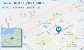 HOSPICJA DOMOWE - ZAKŁAD OPIEKI PALIATYWNEJ - DĄBROWSKIEGO 46,  PABIANICE