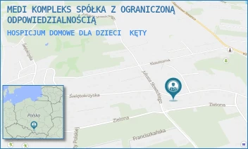 HOSPICJUM DOMOWE DLA DZIECI - MEDI KOMPLEKS SPÓŁKA Z OGRANICZONĄ ODPOWIEDZIALNOŚCIĄ - UL. ŚWIĘTOKRZYSKA 21,  KĘTY