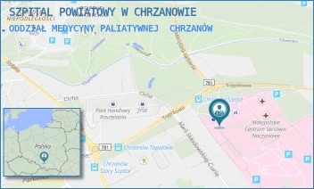 ODDZIAŁ MEDYCYNY PALIATYWNEJ - SZPITAL POWIATOWY W CHRZANOWIE - UL. TOPOLOWA 16,  CHRZANÓW