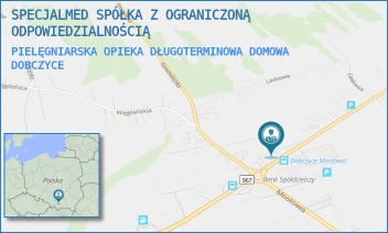 PIELĘGNIARSKA OPIEKA DŁUGOTERMINOWA DOMOWA - SPECJALMED SPÓŁKA Z OGRANICZONĄ ODPOWIEDZIALNOŚCIĄ - UL. ZARABIE 35C,  DOBCZYCE