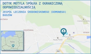 ZESPÓŁ LECZENIA ŚRODOWISKOWEGO (DOMOWEGO) - DOTYK MOTYLA SPÓŁKA Z OGRANICZONĄ ODPOWIEDZIALNOŚCIĄ - BUDZÓW 460,  BUDZÓW