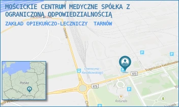 ZAKŁAD OPIEKUŃCZO-LECZNICZY - MOŚCICKIE CENTRUM MEDYCZNE SPÓŁKA Z OGRANICZONĄ ODPOWIEDZIALNOŚCIĄ - UL. EUGENIUSZA KWIATKOWSKIEGO 15,  TARNÓW