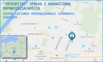 ZESPÓŁ LECZENIA ŚRODOWISKOWEGO (DOMOWEGO) - "INTEGRITAS" SPÓŁKA Z OGRANICZONĄ ODPOWIEDZIALNOŚCIĄ - ŻWIRKI I WIGURY 5,  OŚWIĘCIM