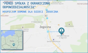 HOSPICJUM DOMOWE DLA DZIECI - "PEMED SPÓŁKA Z OGRANICZONĄ ODPOWIEDZIALNOŚCIĄ" - UL. 232,  ŻEGOCINA