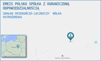 ZAKŁAD OPIEKUŃCZO-LECZNICZY - EMEIS POLSKA SPÓŁKA Z OGRANICZONĄ ODPOWIEDZIALNOŚCIĄ - 15A, WÓLKA OSTROŻEŃSKA