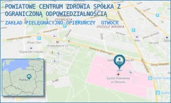 ZAKŁAD PIELĘGNACYJNO-OPIEKUŃCZY - POWIATOWE CENTRUM ZDROWIA SPÓŁKA Z OGRANICZONĄ ODPOWIEDZIALNOŚCIĄ - BATOREGO 44,  OTWOCK