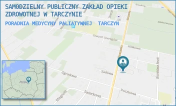 PORADNIA MEDYCYNY PALIATYWNEJ - SAMODZIELNY PUBLICZNY ZAKŁAD OPIEKI ZDROWOTNEJ W TARCZYNIE - WARSZAWSKA 42,  TARCZYN