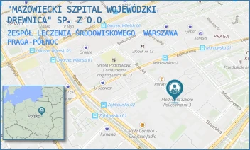 ZESPÓŁ LECZENIA ŚRODOWISKOWEGO - "MAZOWIECKI SZPITAL WOJEWÓDZKI DREWNICA" SP. Z O.O. - BRZESKA 12,  WARSZAWA PRAGA-PÓŁNOC