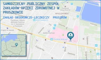 ZAKŁAD OPIEKUŃCZO-LECZNICZY - SAMODZIELNY PUBLICZNY ZESPÓŁ ZAKŁADÓW OPIEKI ZDROWOTNEJ W PRUSZKOWIE - ARMII KRAJOWEJ 2/4,  PRUSZKÓW