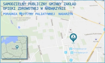 PORADNIA MEDYCYNY PALIATYWNEJ - SAMODZIELNY PUBLICZNY GMINNY ZAKŁAD OPIEKI ZDROWOTNEJ W NADARZYNIE - GRANICZNA 4A,  NADARZYN