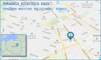 PORADNIA MEDYCYNY PALIATYWNEJ - PORADNIA DZIECIĘCA KAJA - ANDRIOLLEGO 40/16,  OTWOCK
