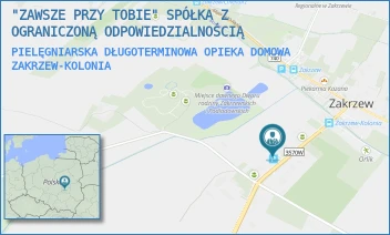 PIELĘGNIARSKA DŁUGOTERMINOWA OPIEKA DOMOWA - "ZAWSZE PRZY TOBIE" SPÓŁKA Z OGRANICZONĄ ODPOWIEDZIALNOŚCIĄ - 12,  ZAKRZEW-KOLONIA