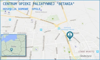 HOSPICJA DOMOWE - CENTRUM OPIEKI PALIATYWNEJ "BETANIA" - UL. PL. KOSCIELNY 2 2,  OPOLE