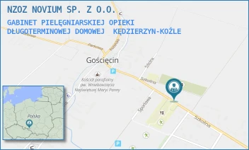 GABINET PIELĘGNIARSKIEJ OPIEKI DŁUGOTERMINOWEJ DOMOWEJ - NZOZ NOVIUM SP. Z O.O. - UL. SZKOLNA 17 A,  KĘDZIERZYN-KOŹLE