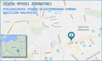 PIELĘGNIARSKA OPIEKA DŁUGOTERMINOWA DOMOWA - ZESPÓŁ OPIEKI ZDROWOTNEJ - UL. 3-GO MAJA 2,  SĘDZISZÓW MAŁOPOLSKI