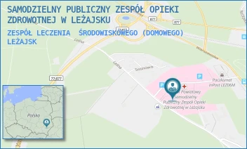 ZESPÓŁ LECZENIA  ŚRODOWISKOWEGO (DOMOWEGO) - SAMODZIELNY PUBLICZNY ZESPÓŁ OPIEKI ZDROWOTNEJ W LEŻAJSKU - UL. LEŚNA 22,  LEŻAJSK