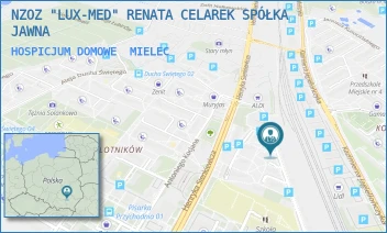 HOSPICJUM DOMOWE - NZOZ "LUX-MED" RENATA CELAREK SPÓŁKA JAWNA - UL. STEFANA DRZEWIECKIEGO 31/36,  MIELEC