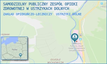 ZAKŁAD OPIEKUŃCZO-LECZNICZY - SAMODZIELNY PUBLICZNY ZESPÓŁ OPIEKI ZDROWOTNEJ W USTRZYKACH DOLNYCH - UL. 29 LISTOPADA 57,  USTRZYKI DOLNE