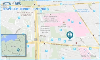 HOSPICJUM DOMOWE - VITA- RES - UL. LITEWSKA 4B/2,  RZESZÓW