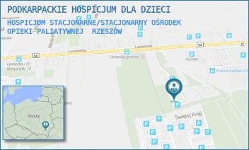 HOSPICJUM STACJONARNE/STACJONARNY OŚRODEK OPIEKI PALIATYWNEJ - SKOWRONEK - Ośrodek Rehabilitacji Dzieci i Młodzieży - UL. LWOWSKA 132,  RZESZÓW