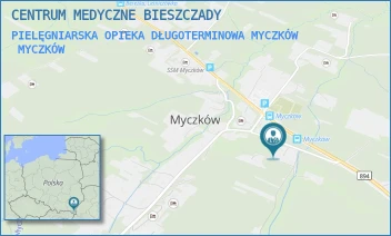 PIELĘGNIARSKA OPIEKA DŁUGOTERMINOWA MYCZKÓW - CENTRUM MEDYCZNE BIESZCZADY - MYCZKÓW 51,  MYCZKÓW
