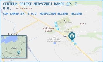 COM KAMED SP. Z O.O. HOSPICJUM BLIZNE - CENTRUM OPIEKI MEDYCZNEJ KAMED SP. Z O.O. - BLIZNE 438/A,  BLIZNE
