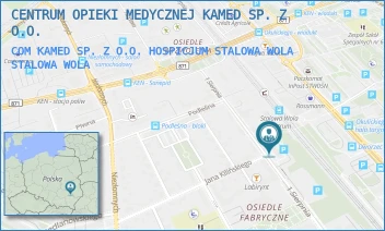 COM KAMED SP. Z O.O. HOSPICJUM STALOWA WOLA - CENTRUM OPIEKI MEDYCZNEJ KAMED SP. Z O.O. - UL. 1 SIERPNIA 12,  STALOWA WOLA
