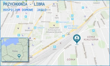HOSPICJUM DOMOWE - PRZYCHODNIA - LIBRA - UL. GRUNWALDZKA 45,  JASŁO