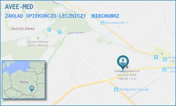 ZAKŁAD OPIEKUŃCZO-LECZNICZY - AVEE-MED - UL. NIECHOBRZ 972 972,  NIECHOBRZ