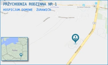 HOSPICJUM DOMOWE - PRZYCHODNIA RODZINNA NR 1 - UL. PRZEMYSKA 8,  ŻURAWICA