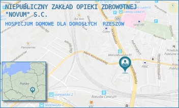 HOSPICJUM DOMOWE DLA DOROSŁYCH - NIEPUBLICZNY ZAKŁAD OPIEKI ZDROWOTNEJ "NOVUM" S.C. - UL. MARSZAŁKOWSKA 9,  RZESZÓW